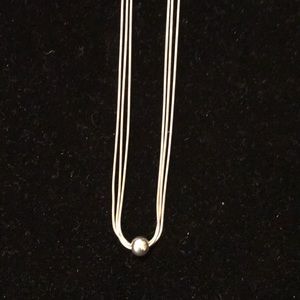 Silpada silver necklace.